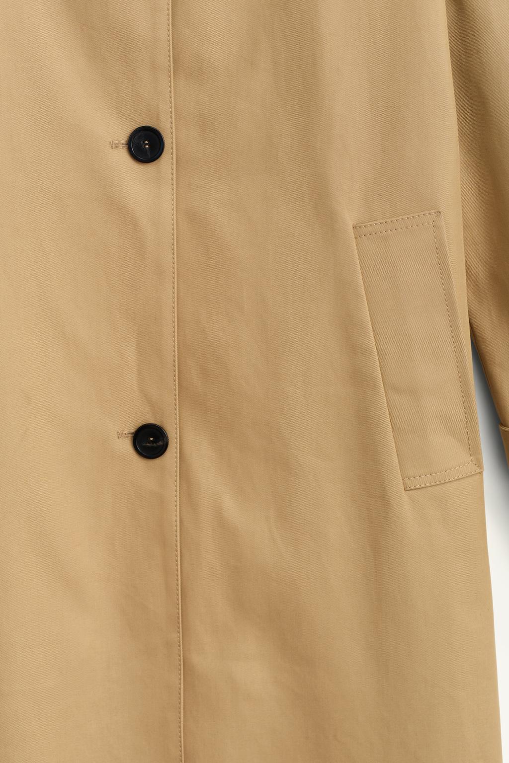 Пальто limited edition straight trench coat