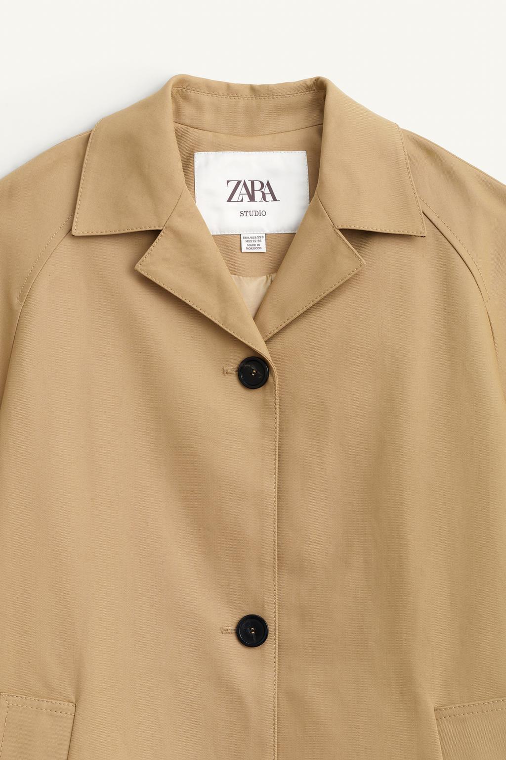 Пальто limited edition straight trench coat