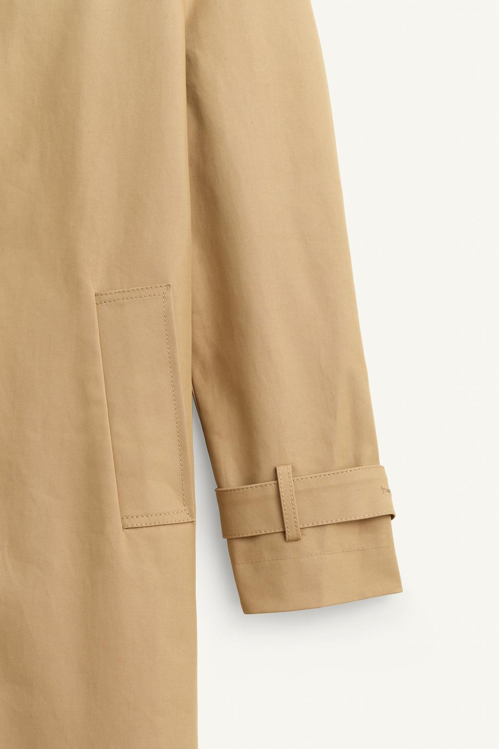 Пальто limited edition straight trench coat