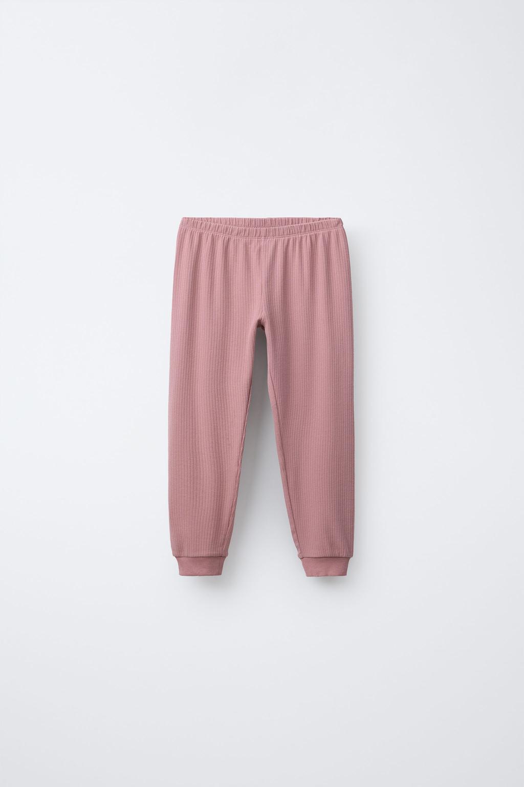 2-6 ЛЕТ/ОДНОТОННАЯ ПИЖАМА В РУБЧИК