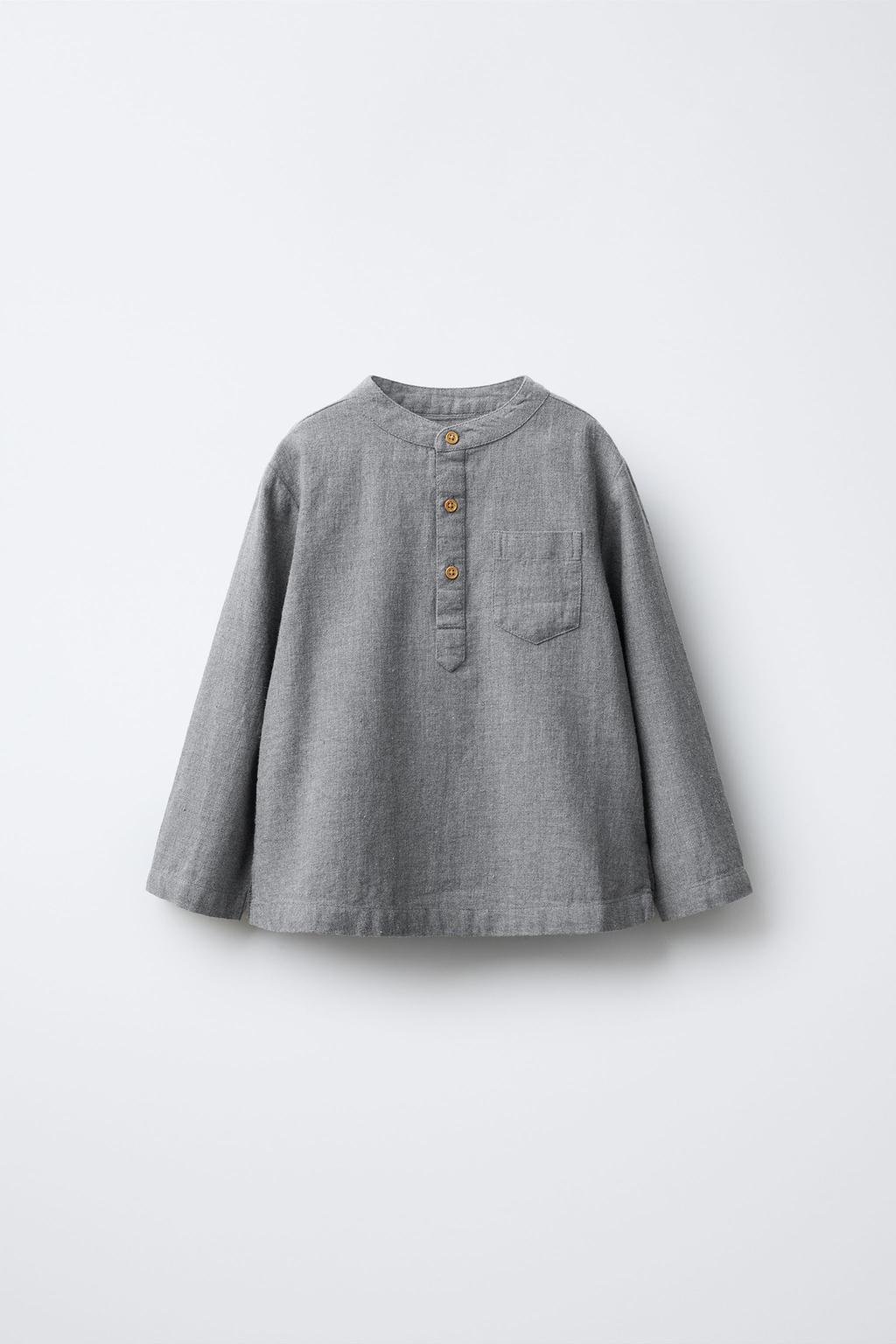 2-6 ЛЕТ/ПИЖАМА С ВОРОТНИКОМ-СТОЙКОЙ