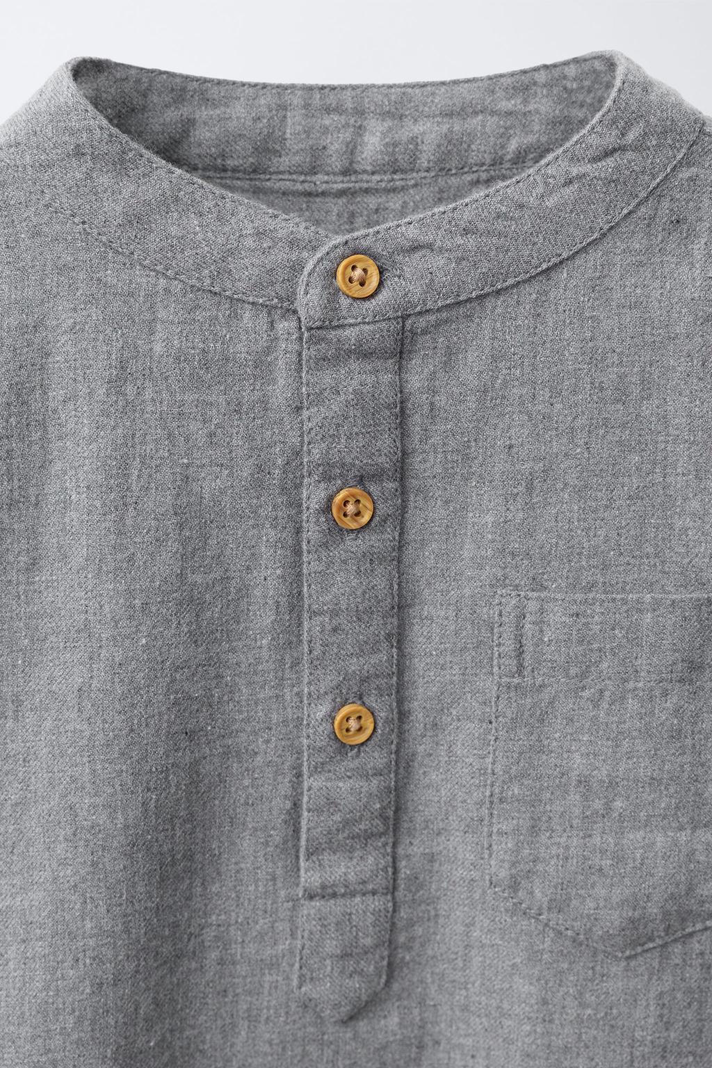 2-6 ЛЕТ/ПИЖАМА С ВОРОТНИКОМ-СТОЙКОЙ