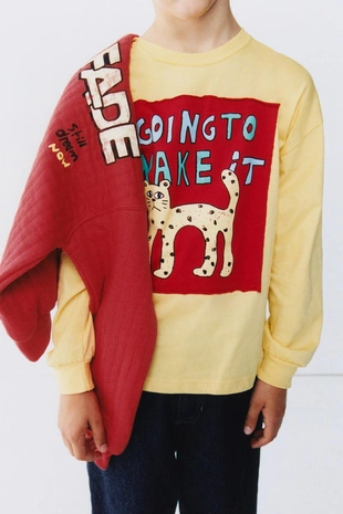 Футболка с нашивкой «тигр»- Заказать в России