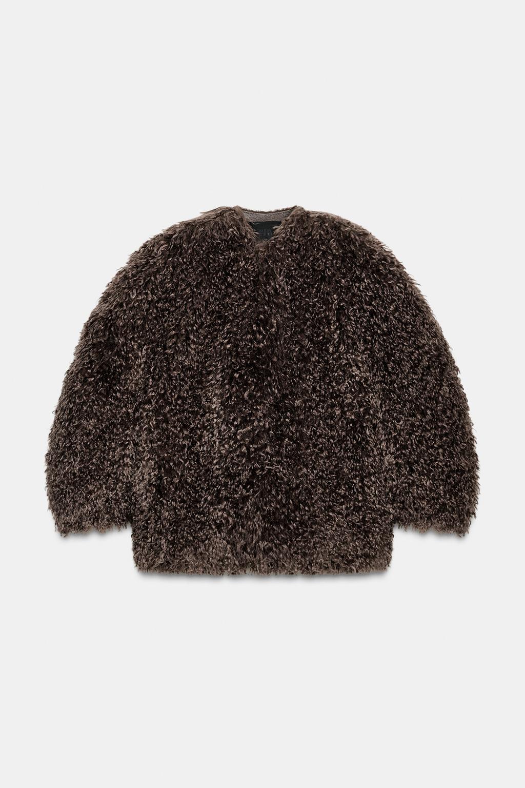 БОМБЕР ИЗ ИСКУССТВЕННОГО МЕХА — ZW COLLECTION