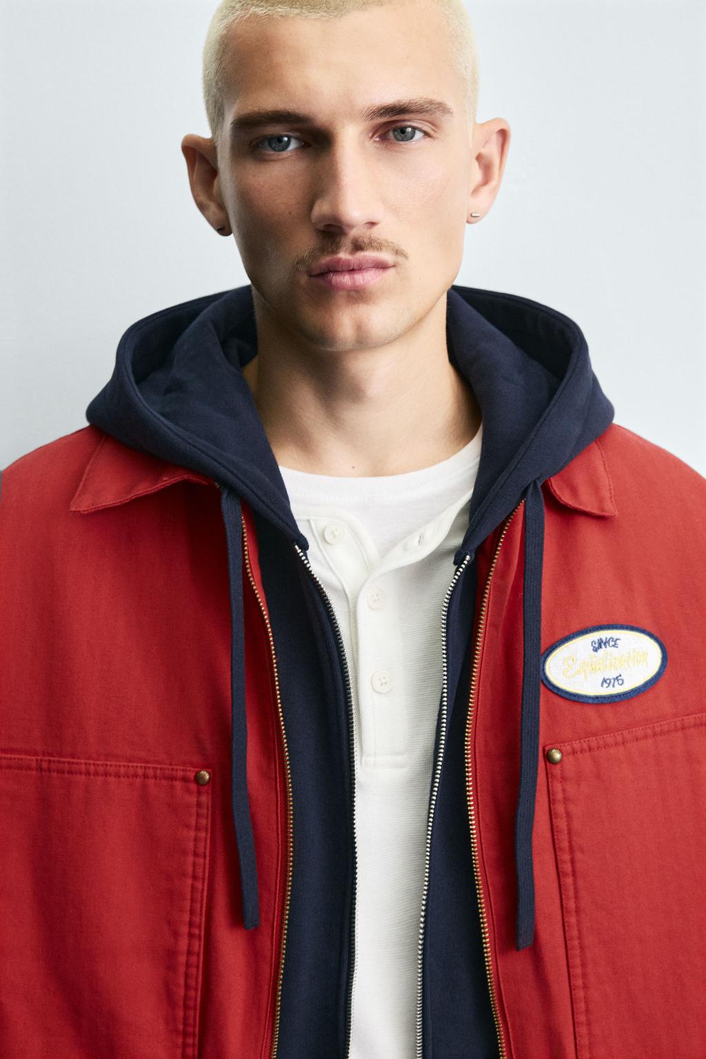 КУРТКА BOXY FIT С ВЫШИВКОЙ