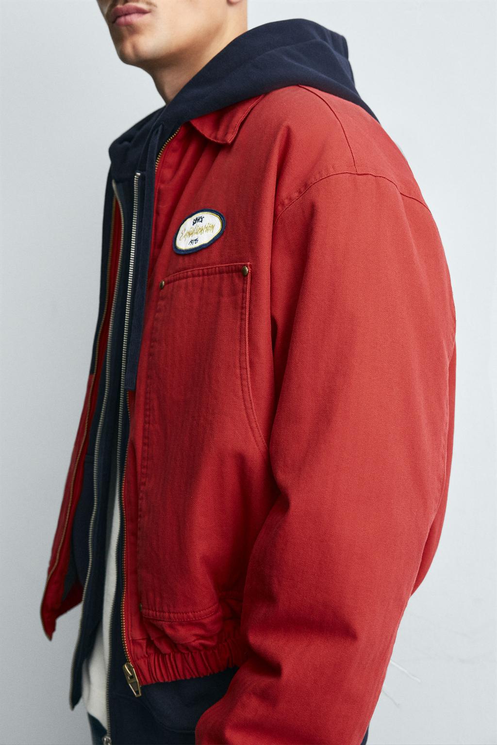 КУРТКА BOXY FIT С ВЫШИВКОЙ