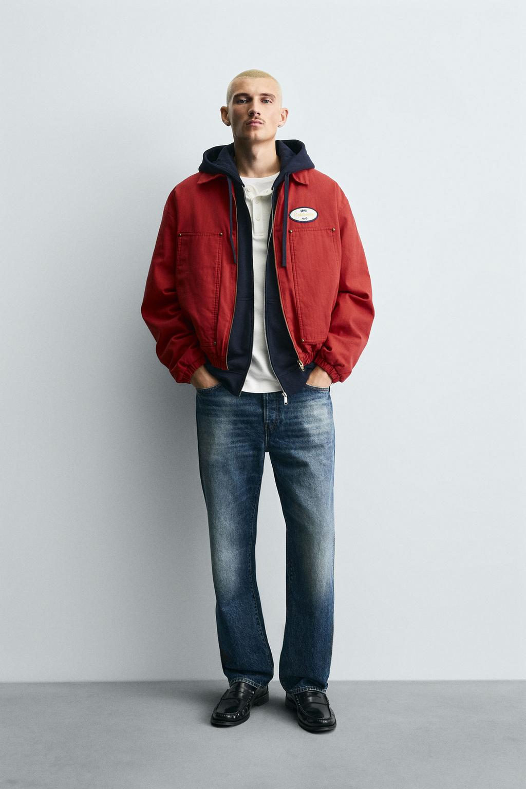 КУРТКА BOXY FIT С ВЫШИВКОЙ
