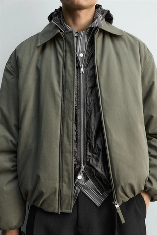 Структурированная куртка BOXY FIT- Заказать в России