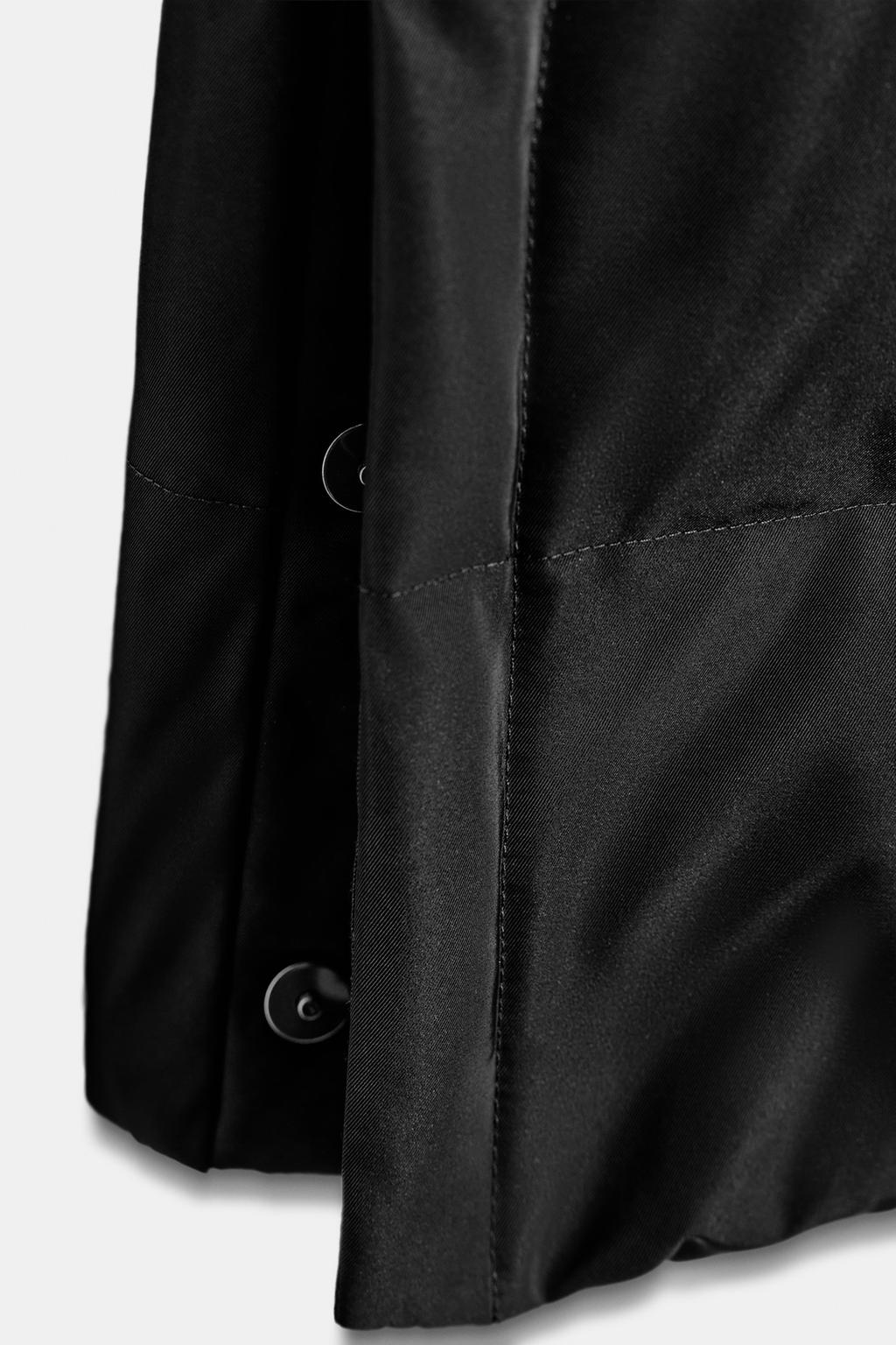 ДЛИННЫЙ ПУХОВИК С КАПЮШОНОМ WATER REPELLENT WINDPROOF