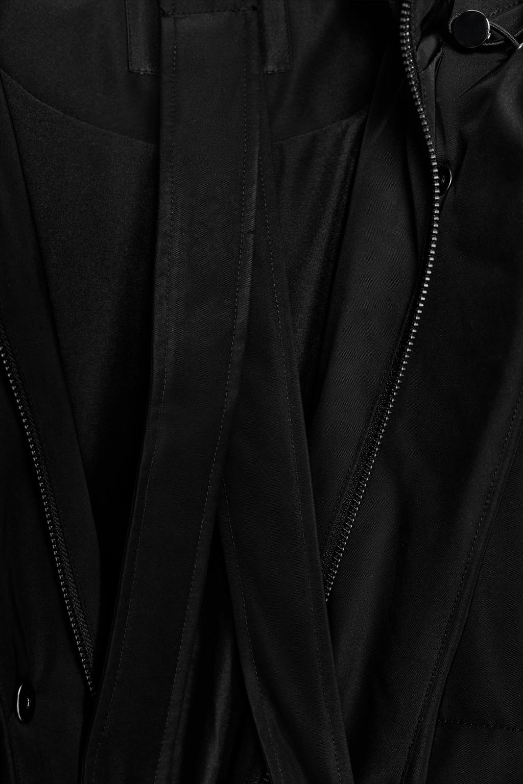 ДЛИННЫЙ ПУХОВИК С КАПЮШОНОМ WATER REPELLENT WINDPROOF