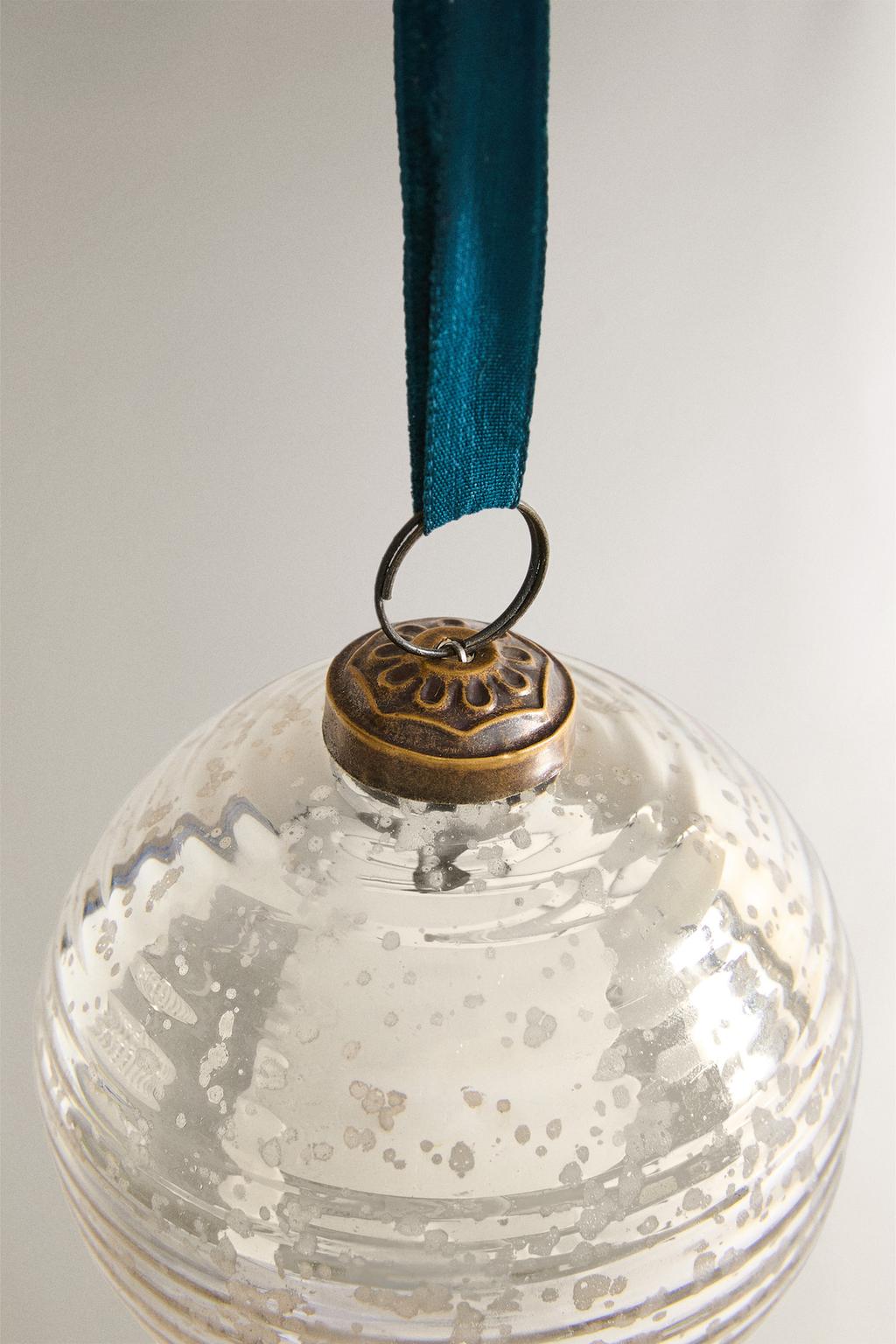Рождественский новогодний шар orbit bauble