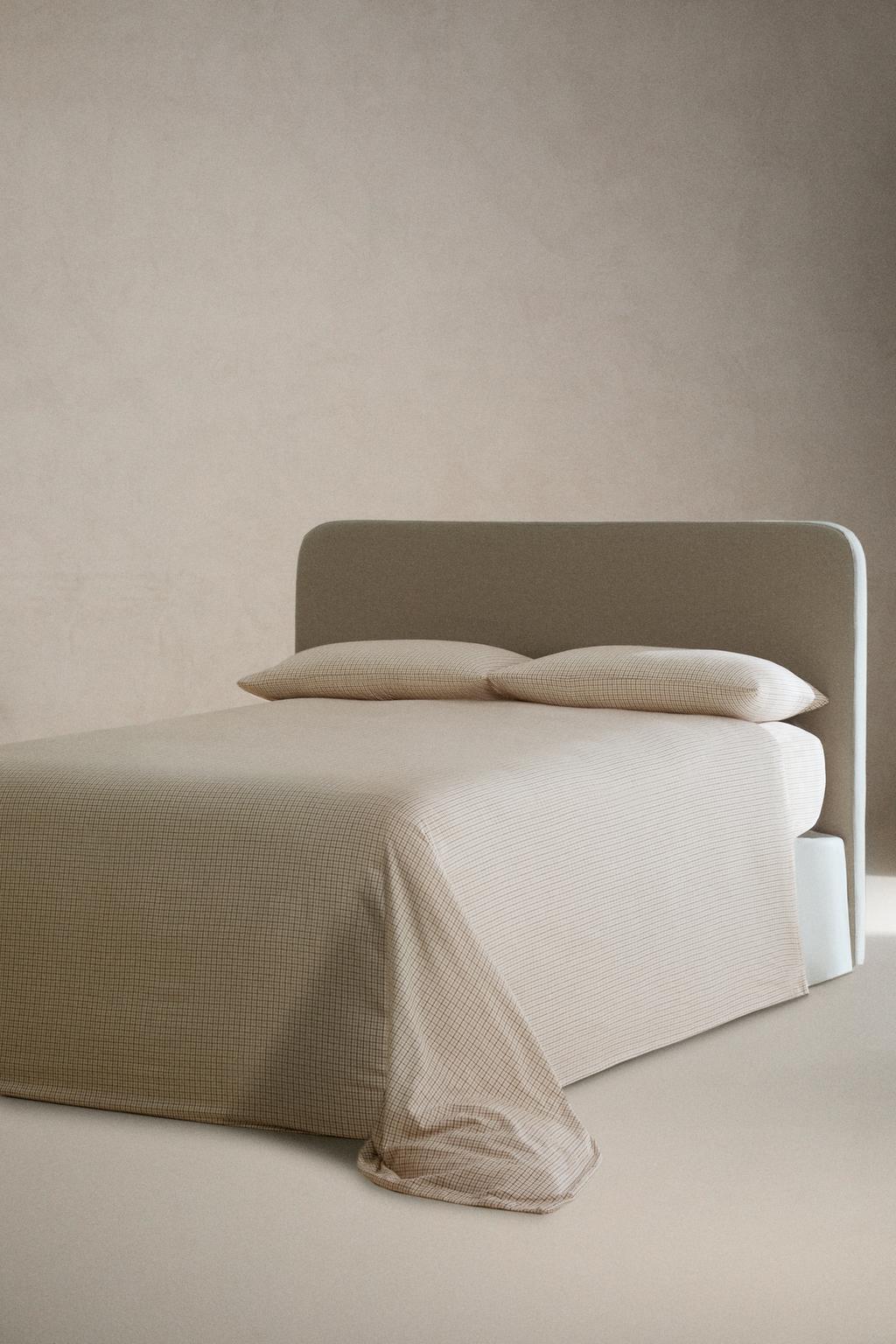 Плед из фланели в клетку