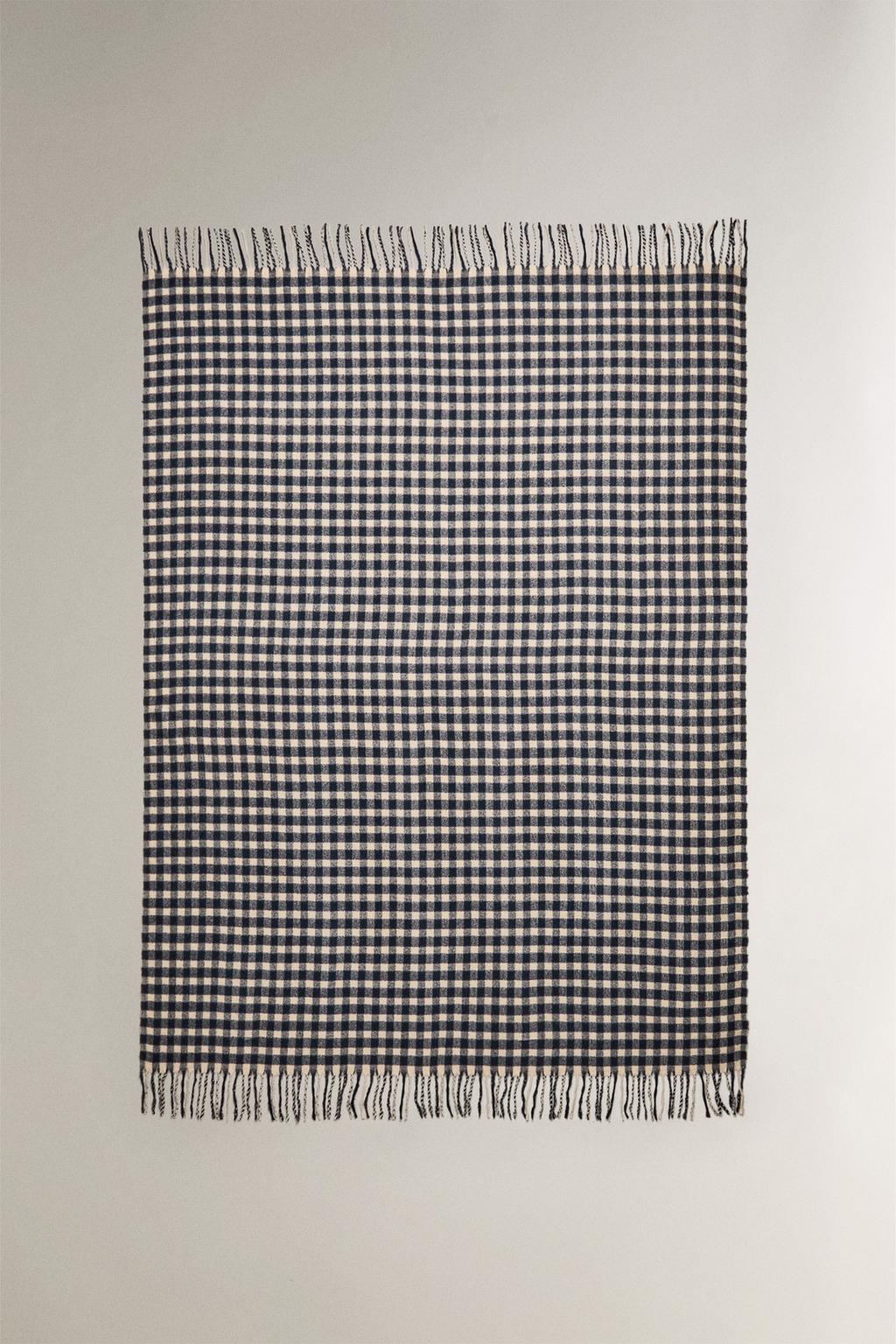 Плед soft gingham christmas