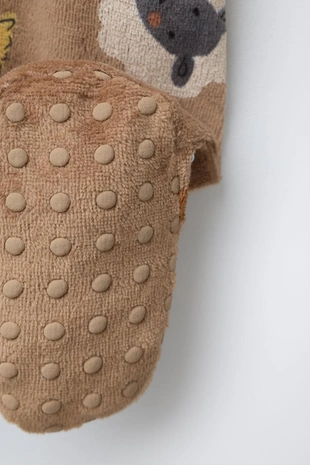 Детский комбинезон из бархата с животным принтом- Заказать в России