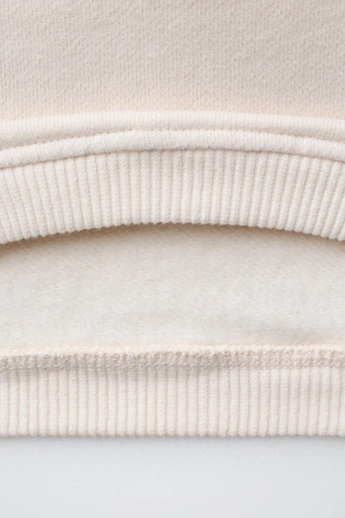 Толстовка с бантом из вельвета- Заказать в России