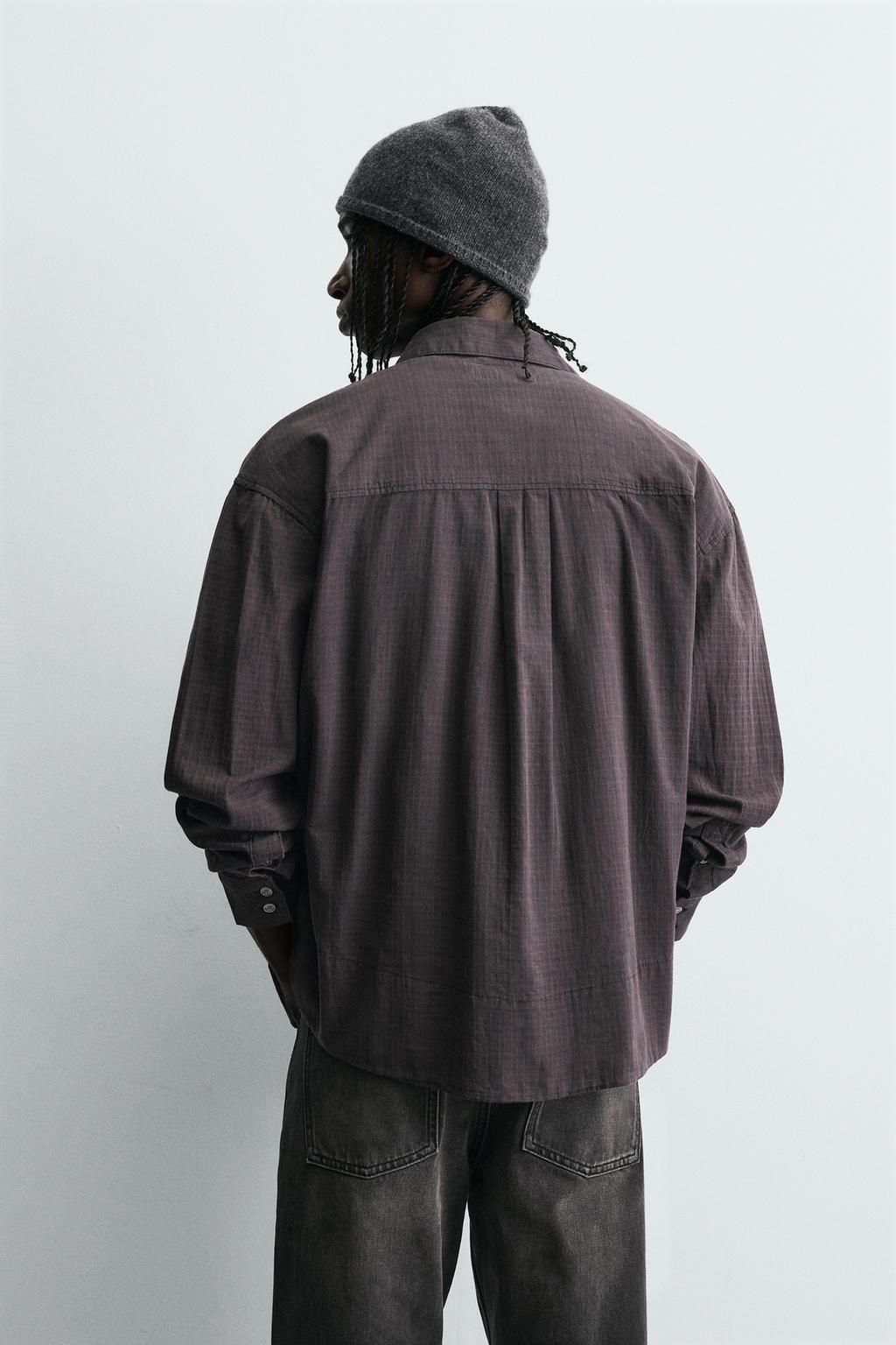 РУБАШКА RELAXED FIT В КЛЕТКУ