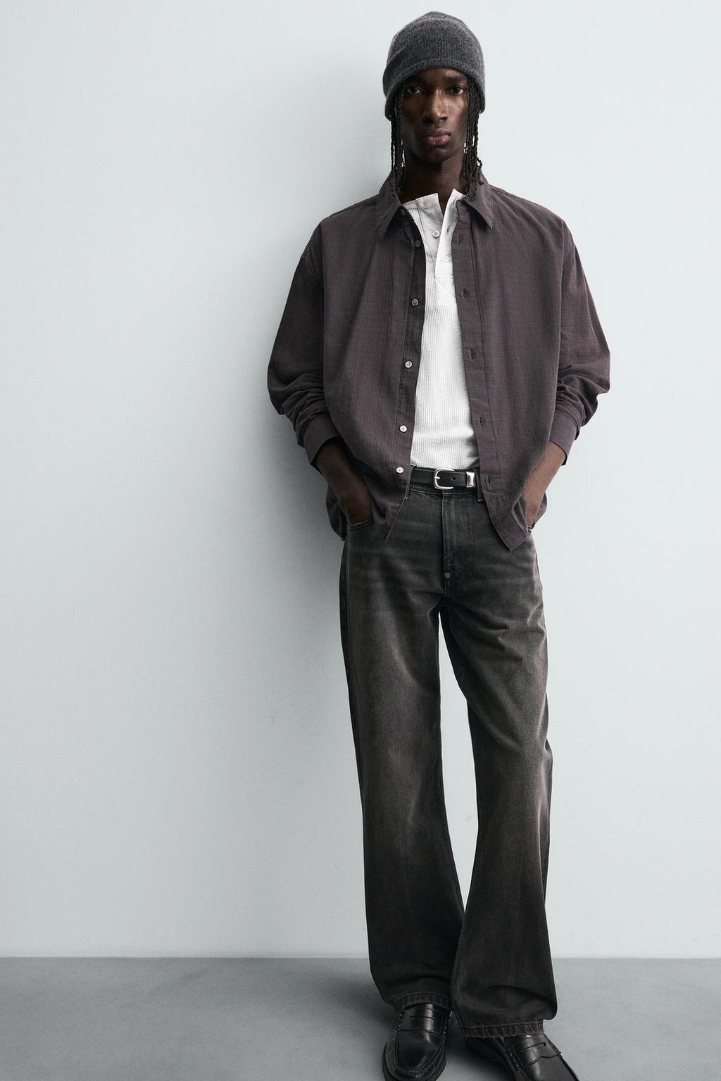 РУБАШКА RELAXED FIT В КЛЕТКУ