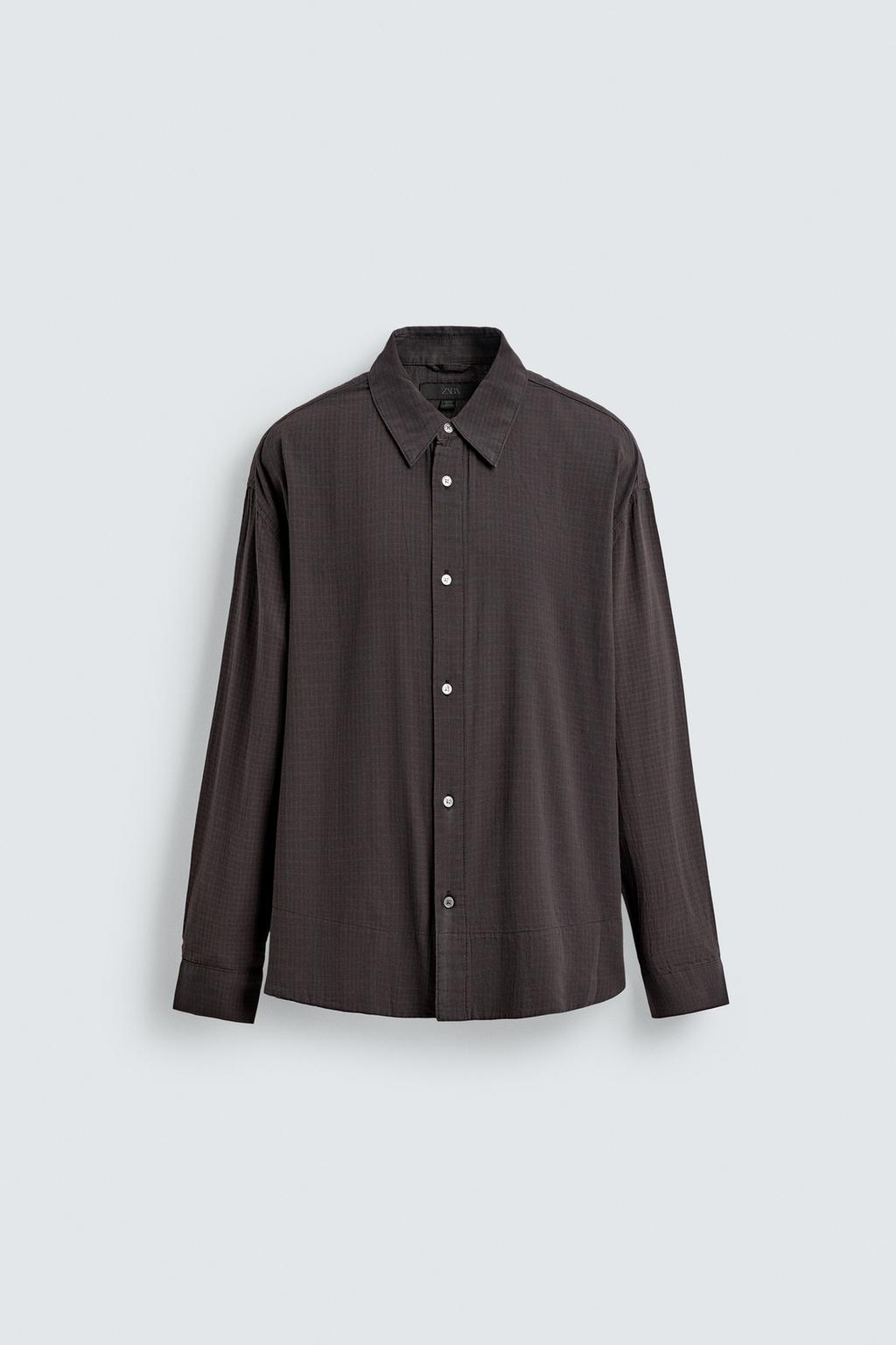 РУБАШКА RELAXED FIT В КЛЕТКУ