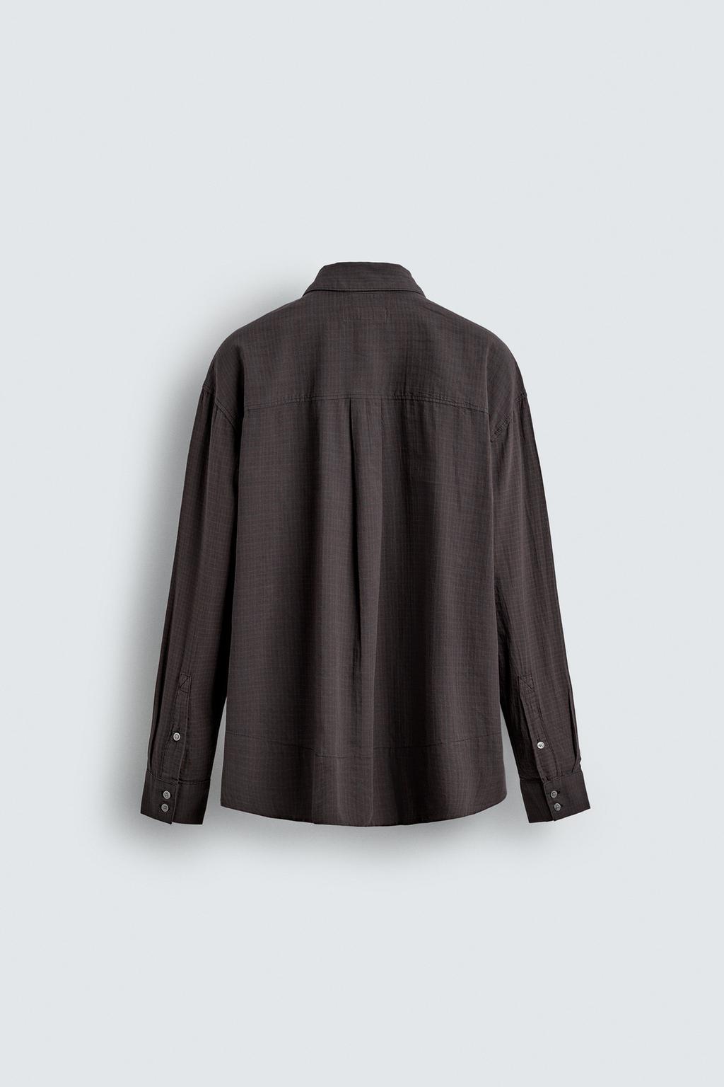 РУБАШКА RELAXED FIT В КЛЕТКУ
