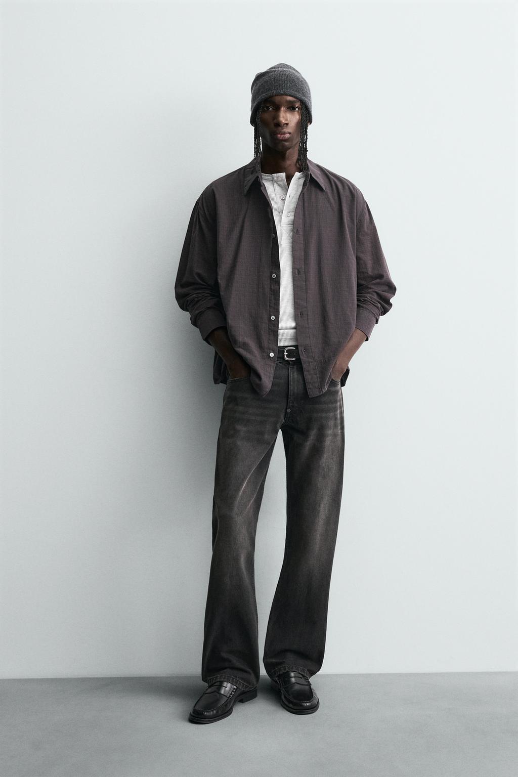 РУБАШКА RELAXED FIT В КЛЕТКУ