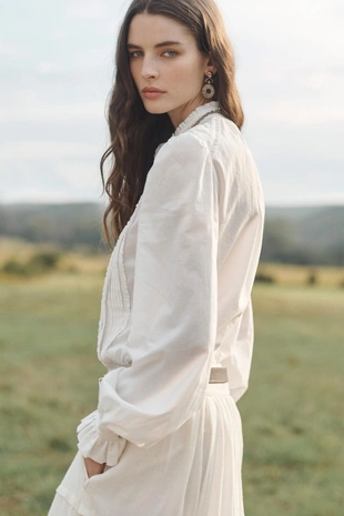 Рубашка с запахом LIMITED EDITION- Заказать в России