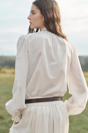 Рубашка с запахом LIMITED EDITION- Заказать в России