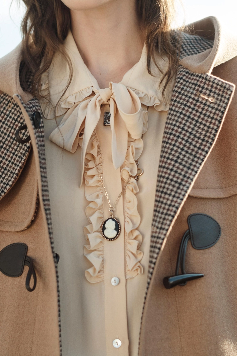 Пальто из шерсти в лимитированной коллекции