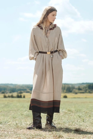 Платье с длинным принтом LIMITED EDITION- Заказать в России