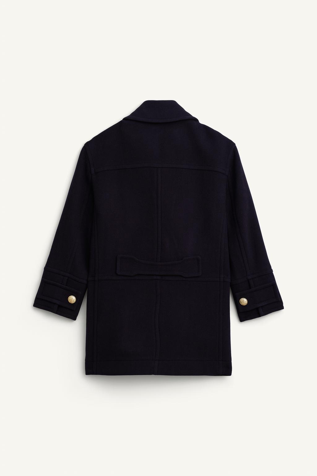 Пальто limited edition из шерстяной смеси с двубортной застежкой