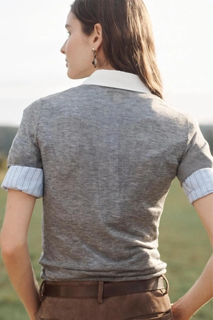 Топ из ограниченной коллекции 100% шерсти- Заказать в России