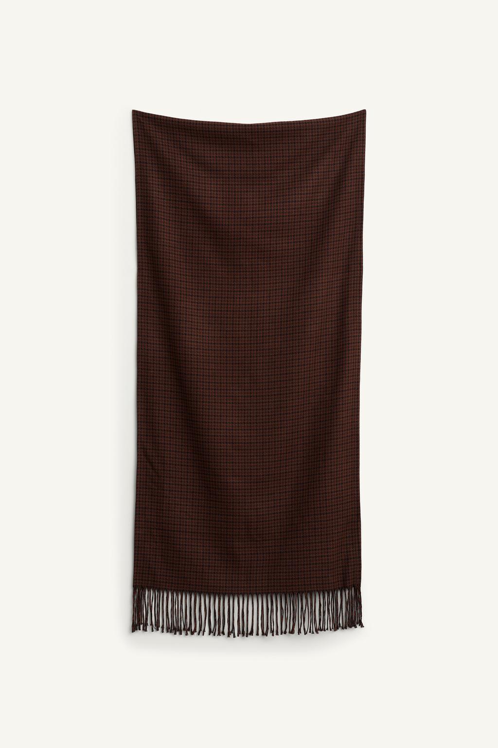Шарф в клетку limited edition long