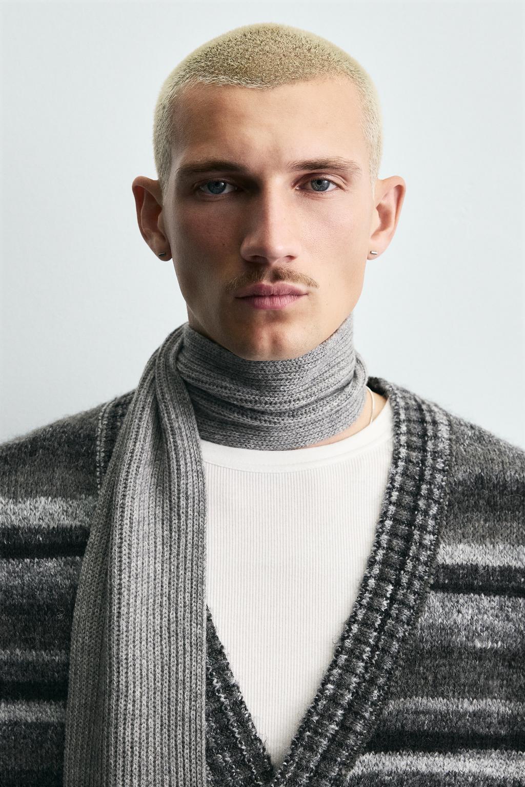 КАРДИГАН JACQUARD В ПОЛОСКУ