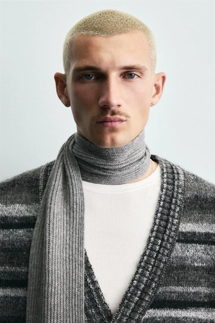 Кардиган JACQUARD в полоску- Заказать в России