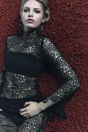 Платье миди асимметричного кроя — LIMITED EDITION- Заказать в России