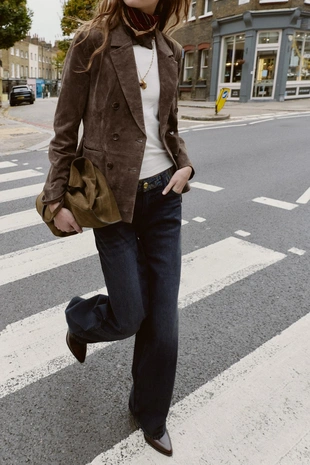 Джинсы Z1975 со средней посадкой и жаккардовым поясом- Заказать в России