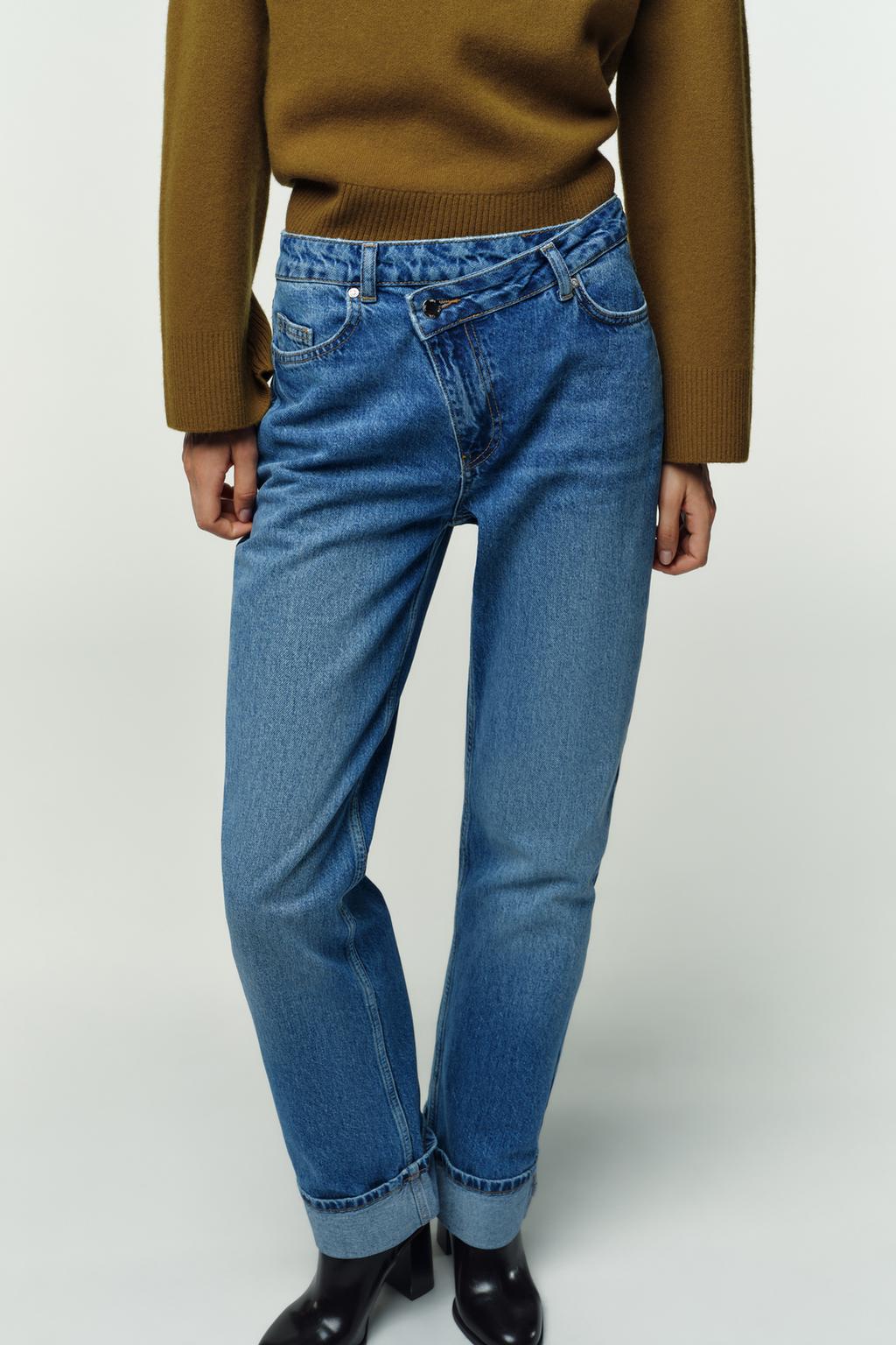Zara Джинсы z.09 прямого кроя crossover с высокой посадкой и