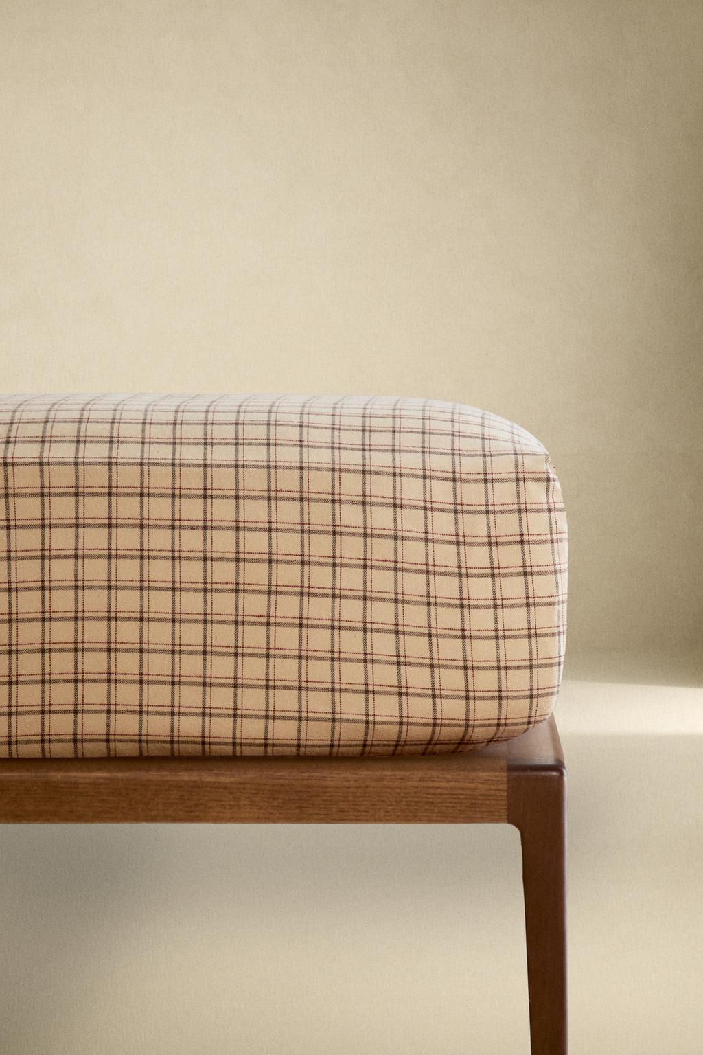 Фланелевый простынный чехол в клетку