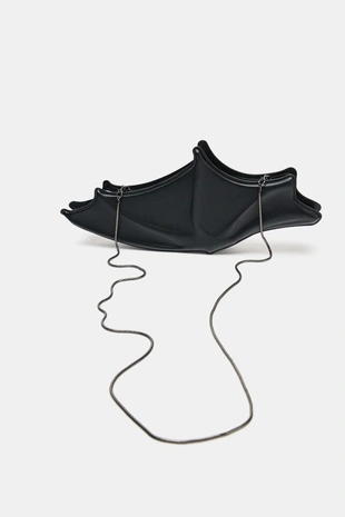 Жесткая сумка в форме летучей мыши- Заказать в России