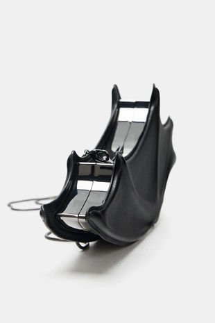 Жесткая сумка в форме летучей мыши- Заказать в России
