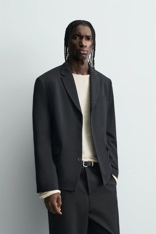 Костюмный блейзер с шерстью- Заказать в России