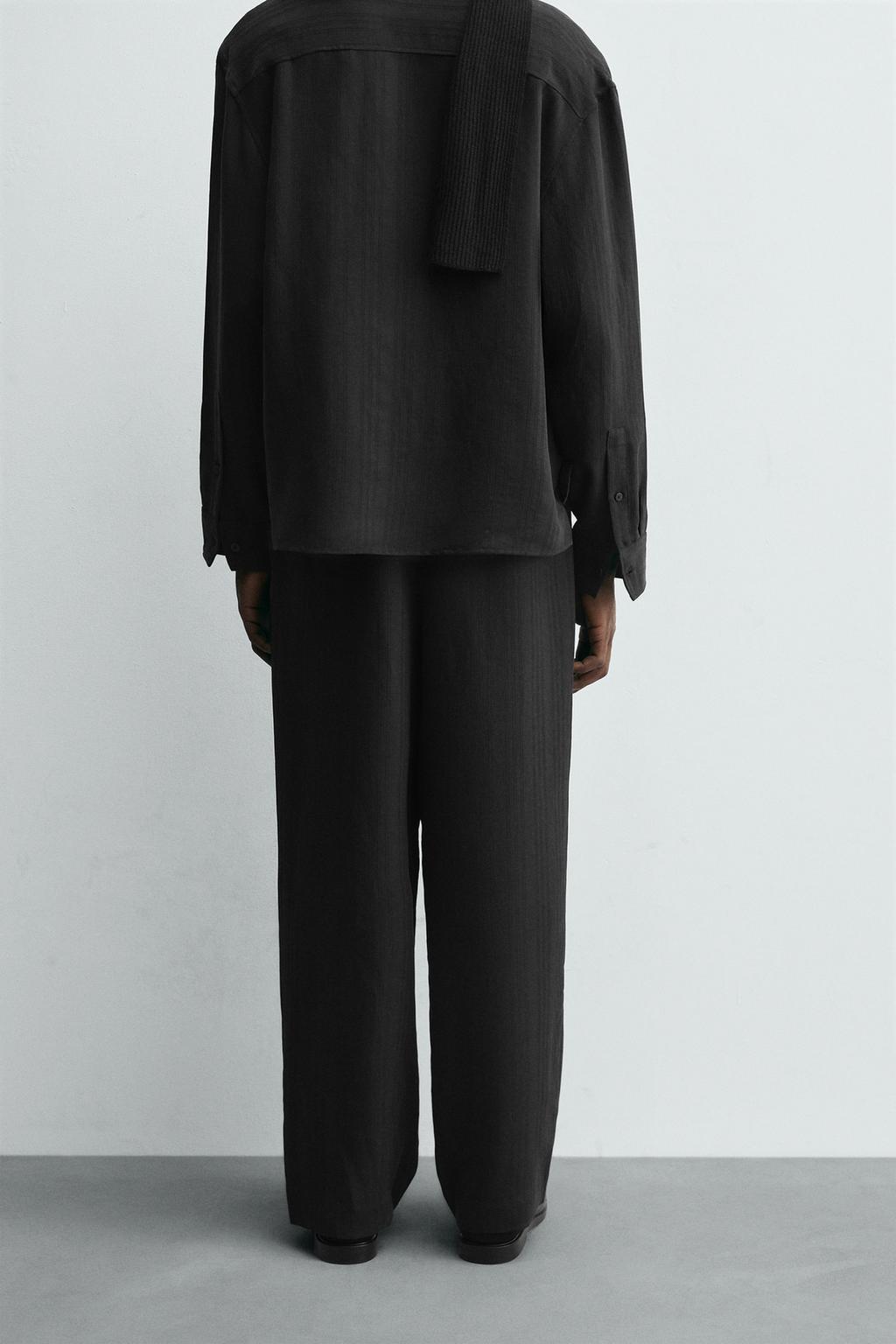БРЮКИ JACQUARD В ПОЛОСКУ