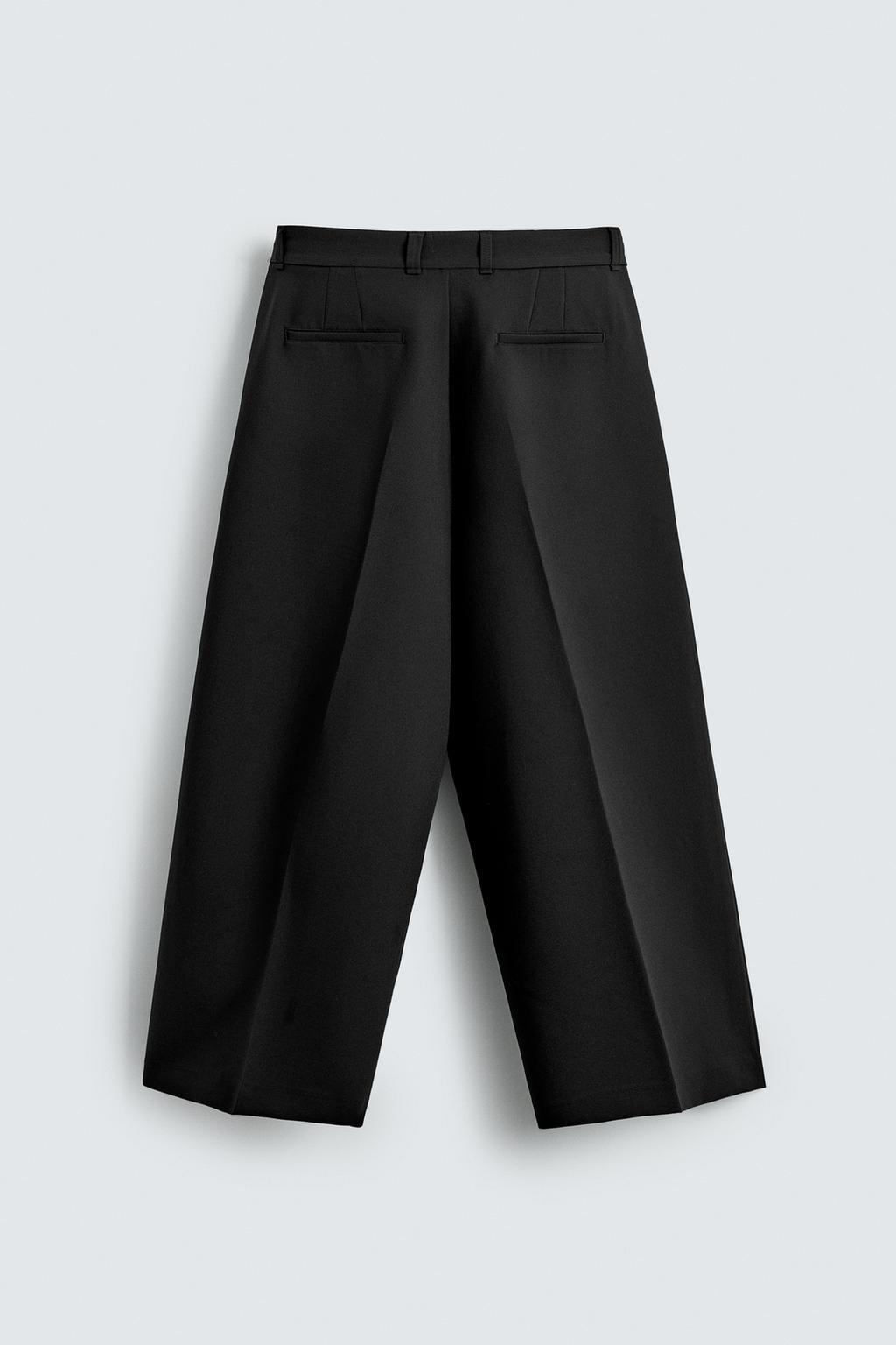 БРЮКИ WIDE FIT СО СКЛАДКАМИ