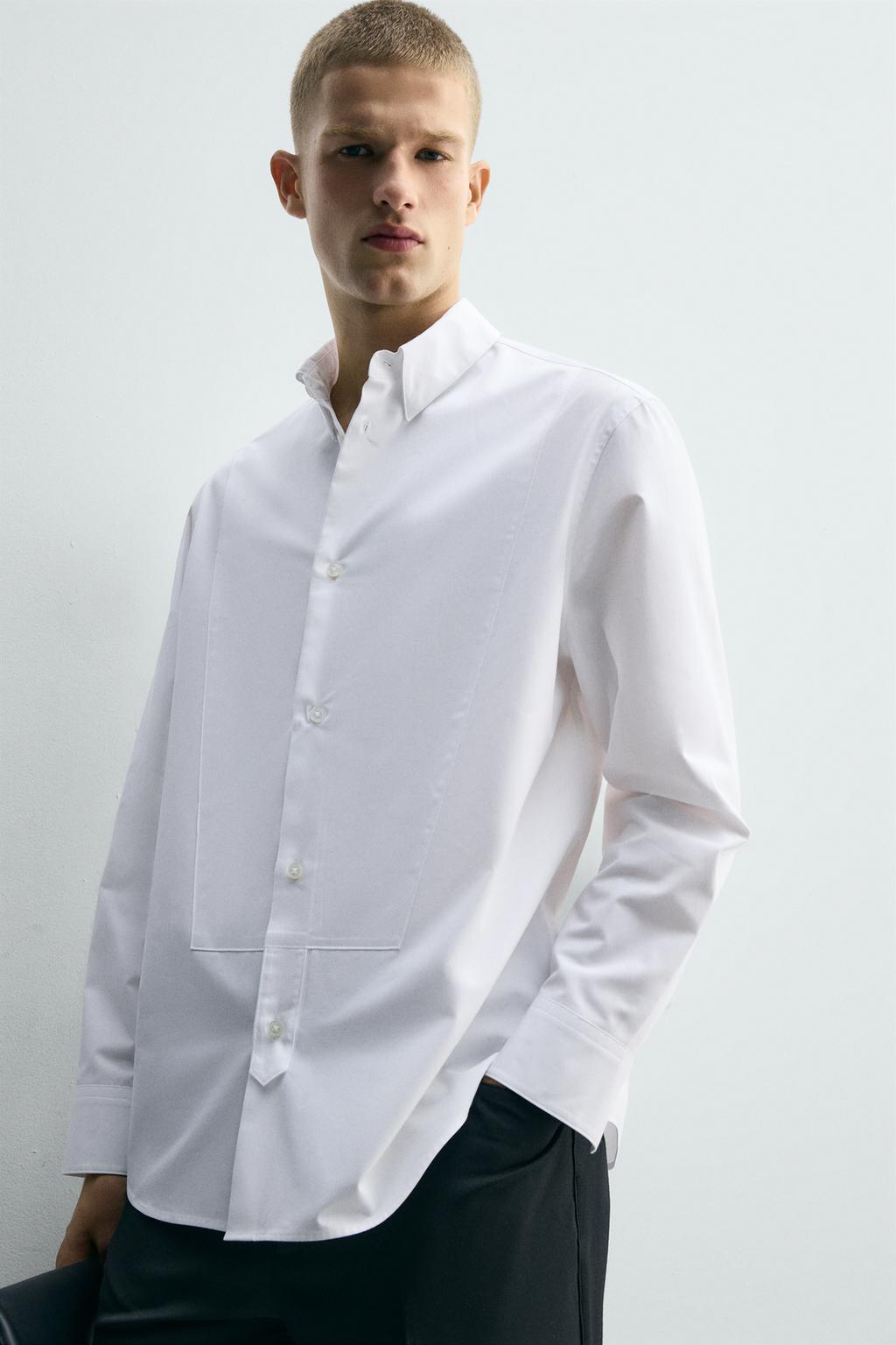 РУБАШКА SLIM FIT С ПЛАНКОЙ