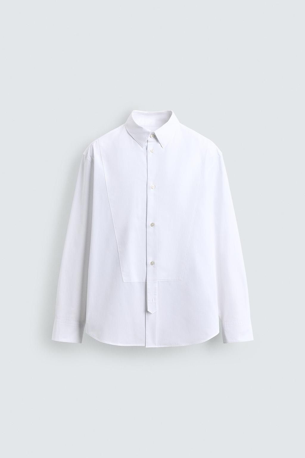 РУБАШКА SLIM FIT С ПЛАНКОЙ