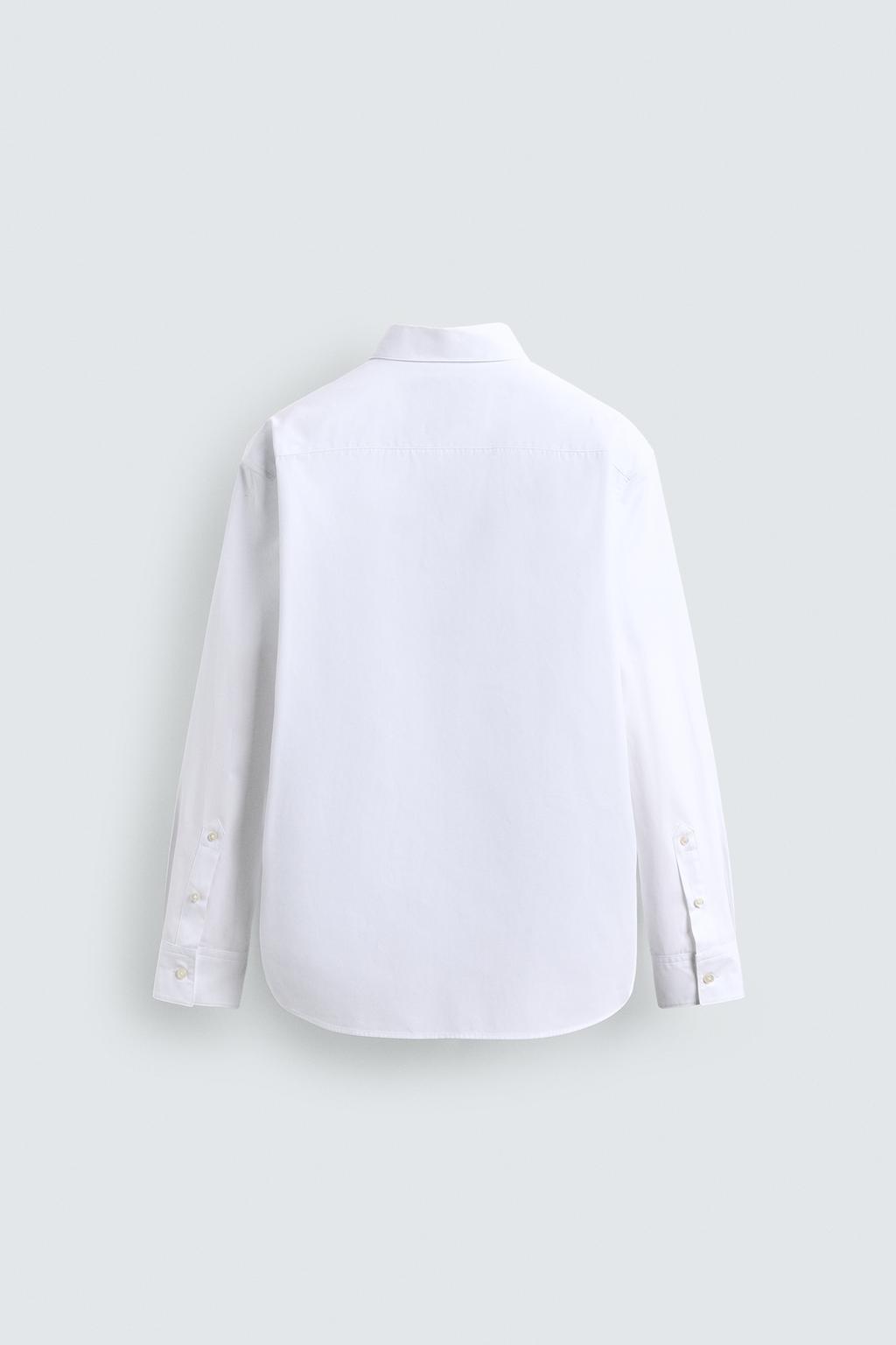 РУБАШКА SLIM FIT С ПЛАНКОЙ