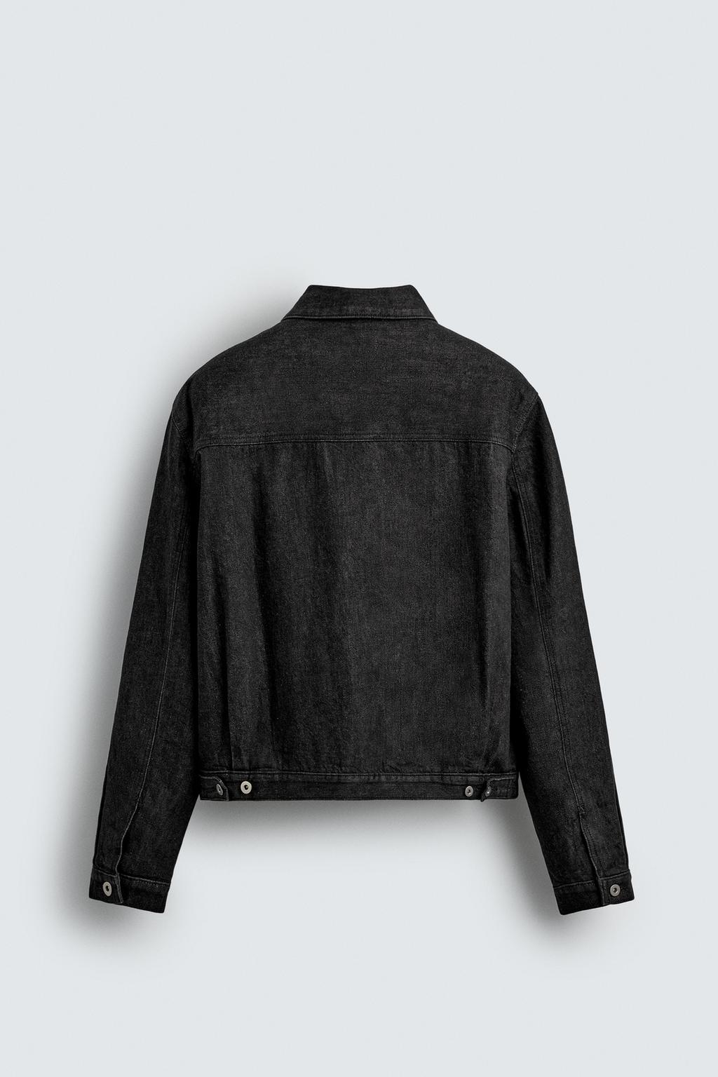 СТЕГАНАЯ ДЖИНСОВАЯ КУРТКА-РУБАШКА