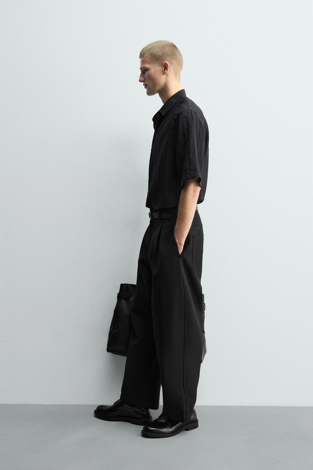 Рубашка textured relaxed fit