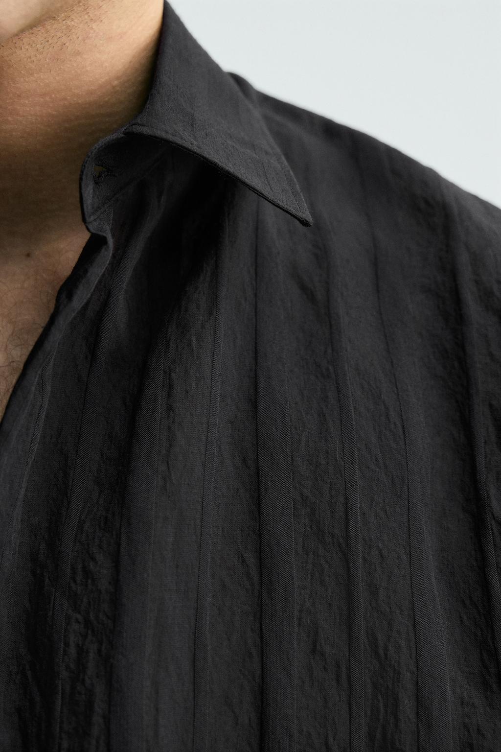 Рубашка textured relaxed fit
