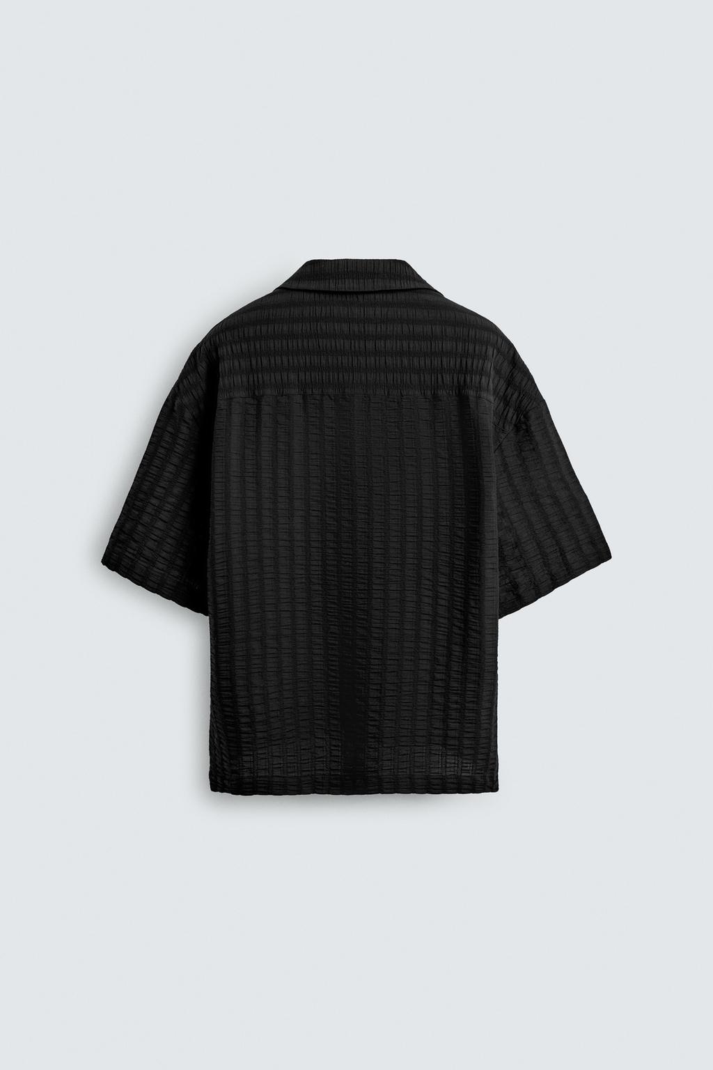 Рубашка textured relaxed fit