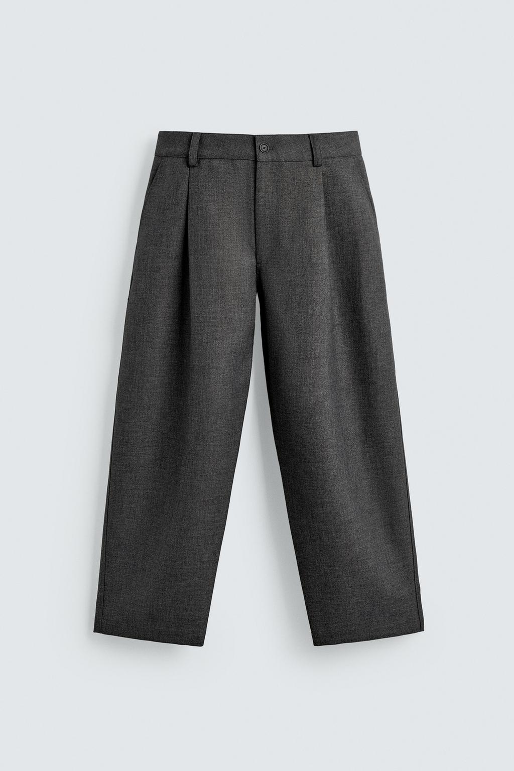 БРЮКИ BALLOON FIT С ЗАЩИПАМИ